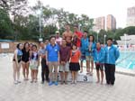 HKUMAA Relay Team for Swimming Gala 1